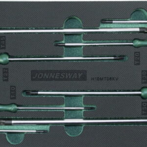 Jonnesway Torx kulcs készlet 8 db-os , polifoam tálcán