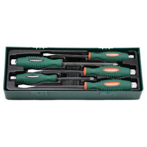 Jonnesway Üthető csavarhúzó készlet, 5 db-os, tálcán (D70105SP)