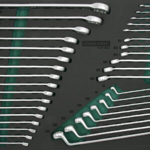 Jonnesway Kulcs készlet 36 db –os, polifoam tálcán