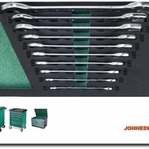 Jonnesway Villáskulcs készlet 10 db –os, polifoam tálcán